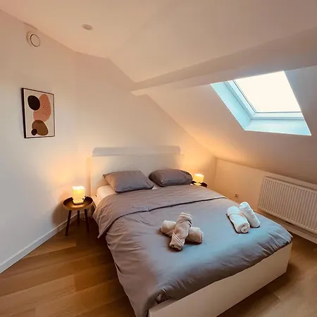Apartament Le Cocon Des Tilleuls - Duplex 2 Ch - Parking Inclus Au Pied Du ! Liège