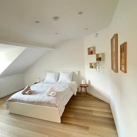 Apartament Le Cocon Des Tilleuls - Duplex 2 Ch - Parking Inclus Au Pied Du ! Liège